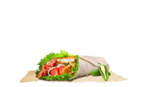 טורטיה שניצל חריף מעושן