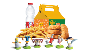 ארוחת נאגטס עוף ילדים